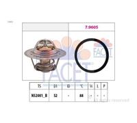 Facet 7.8312 Termostato, Refrigerante