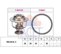 Termostato 7.8640 FACET per MITSUBISHI OUTLANDER I L200 PAJERO SPORT I