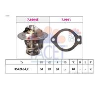 Termostato Refrigerante Facet 7.8694 Made In Italy - Oe Equivalent per Opel