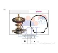 Termostato Refrigerante Facet 7.8929 Made In Italy - Oe Equivalent per