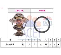 FACET 7.8415 Termostato motore