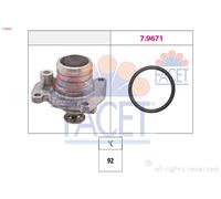 Facet Termostato motore 78458 Alloggiamento integrato 92°C Opel Agila 1.0/1.2