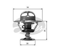Termostato, Refrigerante - GATES TH04277G1