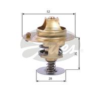 Termostato Refrigerante Gates TH14178G1 per Honda Mitsubishi Rover