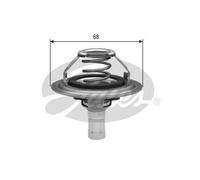 Gates Termostato motore TH23085G1 senza alloggiamento per Citroën, Peugeot