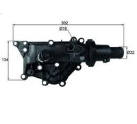 Termostato, refrigerante MAHLE TH 60 89 per TWINGO II (CN0_) 1.6 2008-2014