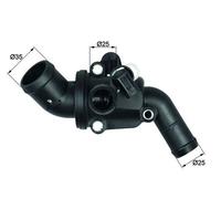 Termostato, refrigerante MAHLE TI 14 87 per CLASSE A (W169) 2 2005-2012