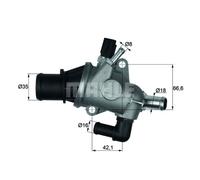 Termostato, refrigerante MAHLE TI 163 88
