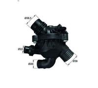 Termostato, refrigerante MAHLE TM 30 97 per BMW X5 (E70) 3 2006-2008