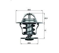 Termostato, refrigerante MAHLE TX 15 84D per VW GOLF I (17) 1.5 1976-198