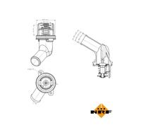 Termostato, refrigerante NRF 725055