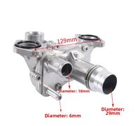 Termostato refrigerante regolazione temperatura motore costruzione alluminio