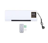 Termostato regolabile con oscillazione verticale 1800 W per riscaldamento a parete intelligente interno con telecomando