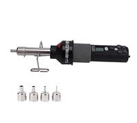 Termostato Regolabile per la Pistola Ad Aria Calda LCD per Saldatura Componenti Elettronici Obsoleti con 4 Ugelli per la Riparazione Elettronica