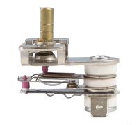 Termostato regolatore di temperatura per forno elettrico, 10 A, 16 A, parti di ricambio in metallo con prestazioni stabili (10 A)