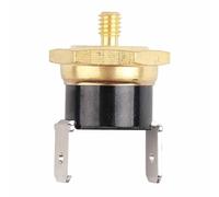 Termostato Regolatore Interruttore di Temperatura Rame 5Pcs Ksd301 Termostato Rame Bimetallico Normalmente Chiuso M4 Interruttore di Temperatura Disco a Scatto 250V (80℃)