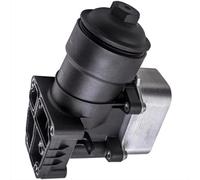 Termostato Regolatore Temperatura Compatibile Con Skoda Per Fabia 2010 2011 2012 2013 2014 1 Pz. Alloggiamento Radiatore Olio Con Tappo Radiatore Accessori 03L117021C