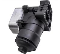 Termostato Regolatore Temperatura Compatibile Con Skoda Per Rapid Per Spaceback 2012 2013 2014 2015 2016 2017 2018 1 Pz. Alloggiamento Radiatore Olio Con Tappo Radiatore 03L117021C