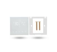 Termostato, riscaldamento acqua/pavimento Il pannello del regolatore di temperatura della caldaia a parete con termostato Ac220V