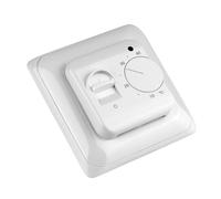 Termostato Rotativo - Meccanica 16A, Controller Regolabile Manuale 230V | Termostato Per Riscaldamento A Pavimento Per Sistemi Elettrici O Ad Acqua, Regolatore Di Temperatura A Risparmio