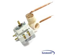 TERMOSTATO SCALDABAGNO TBSB R 70/105° 800/70 SONDA 100mm, Ø6mm. 2 contatti.