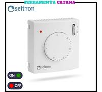 TERMOSTATO SEITRON PER CALDAIA AMBIENTE TERMOSTATI CALDAIE MANUALE ON OFF 220V