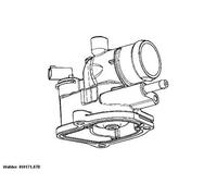WAHLER 410171.87D Termostato motore