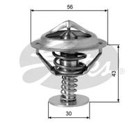 Termostato senza alloggiamento TH05382G1 GATES per MITSUBISHI PROTON GALLOPER