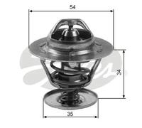 Termostato senza alloggiamento TH11383G1 GATES per AUSTIN HYUNDAI ROVER MG KIA