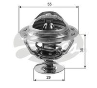 Termostato senza alloggiamento TH12283G1 GATES per HYUNDAI LANTRA II Familiare