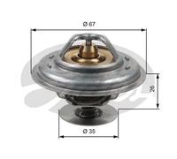GATES Termostato, Refrigerante per AUDI VW BENTLEY TH13287G1