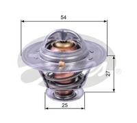 Termostato senza alloggiamento TH22782G1 GATES per FIAT PEUGEOT CITROËN IVECO