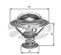 GATES TH27078G1 Termostato motore