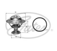 Termostato senza alloggiamento TH31482G1 GATES per LEXUS MITSUBISHI TOYOTA