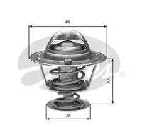 Termostato senza alloggiamento TH32576G1 GATES per NISSAN TOYOTA