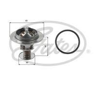 Termostato senza alloggiamento TH34882G1 GATES per TOYOTA HYUNDAI KIA