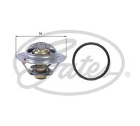 Termostato senza alloggiamento TH43182G1 GATES per NISSAN RENAULT DACIA LADA