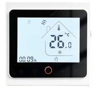Termostato Smart Dualband 2.4G/5G per Caldaia Gas(GALW，White/Black) | Schermo touch LCD, programmazione settimanale 5+2, app gratuita iOS Android, controllo remoto ovunque