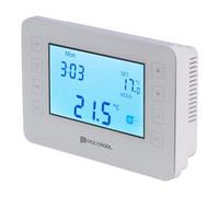 Poly Pool PP1471 Cronotermostato Digitale Smart Wi-Fi Programmabile Display LCD con 6 Programmazioni Comando a Distanza Compatibile con Alexa, Google Home Tramite App Smart Life