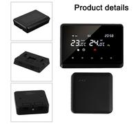 Termostato Smart Wi-Fi Termostato Programmabile con Ricevitore RF Controllo Voca