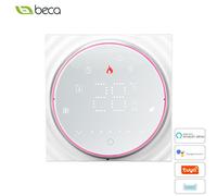 Termostato Smart WiFi Rotondo a LED Beca BHT-6001GCLW - Caldaia con Termosifoni
