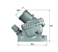 Mahle Original Termostato refrigerante TH 36 90D per Volvo S60, V50, V70, S80, XC90