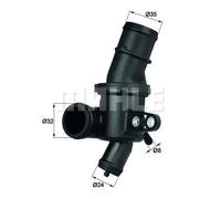 Termostato TH 4 80 MAHLE per MERCEDES-BENZ CLASSE A CLASSE B Sports Tourer