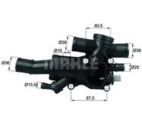 Termostato TH 44 83 MAHLE per LANCIA FORD VOLVO PEUGEOT FIAT CITROËN