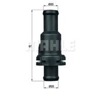 MAHLE TH 5 75 Termostato, refrigerante per AUDI,SEAT,SKODA,VW