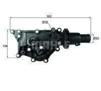 MAHLE TH 59 83 Termostato motore