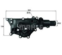 Termostato TH 60 89 MAHLE per RENAULT SCÉNIC II MEGANE III Coupé MEGANE CC WIND