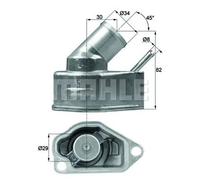 MAHLE ORIGINAL TI 10 92 Termostato motore