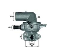 Termostato TI 133 88D MAHLE per CHRYSLER VOYAGER IV