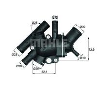 Termostato TI 134 88D MAHLE per RENAULT OPEL